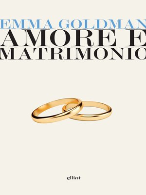 cover image of Amore e matrimonio